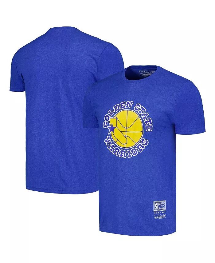 Мужская и женская футболка с логотипом Royal Golden State Warriors Hardwood Classics MVP Throwback Mitchell & Ness, синий
Мужская и женская футболка с логотипом Royal Golden State Warriors Hardwood Classics MVP Throwback Mitchell & Ness, синий