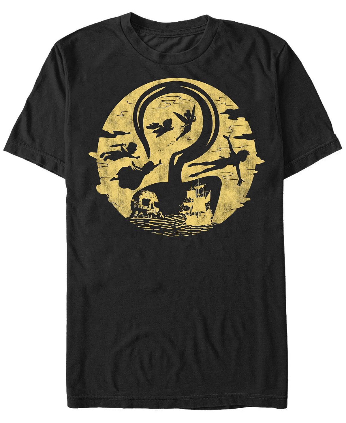 Мужская футболка с коротким рукавом disney peter pan hook moon collage Fifth Sun, черный
Мужская футболка с коротким рукавом disney peter pan hook moon collage Fifth Sun, черный