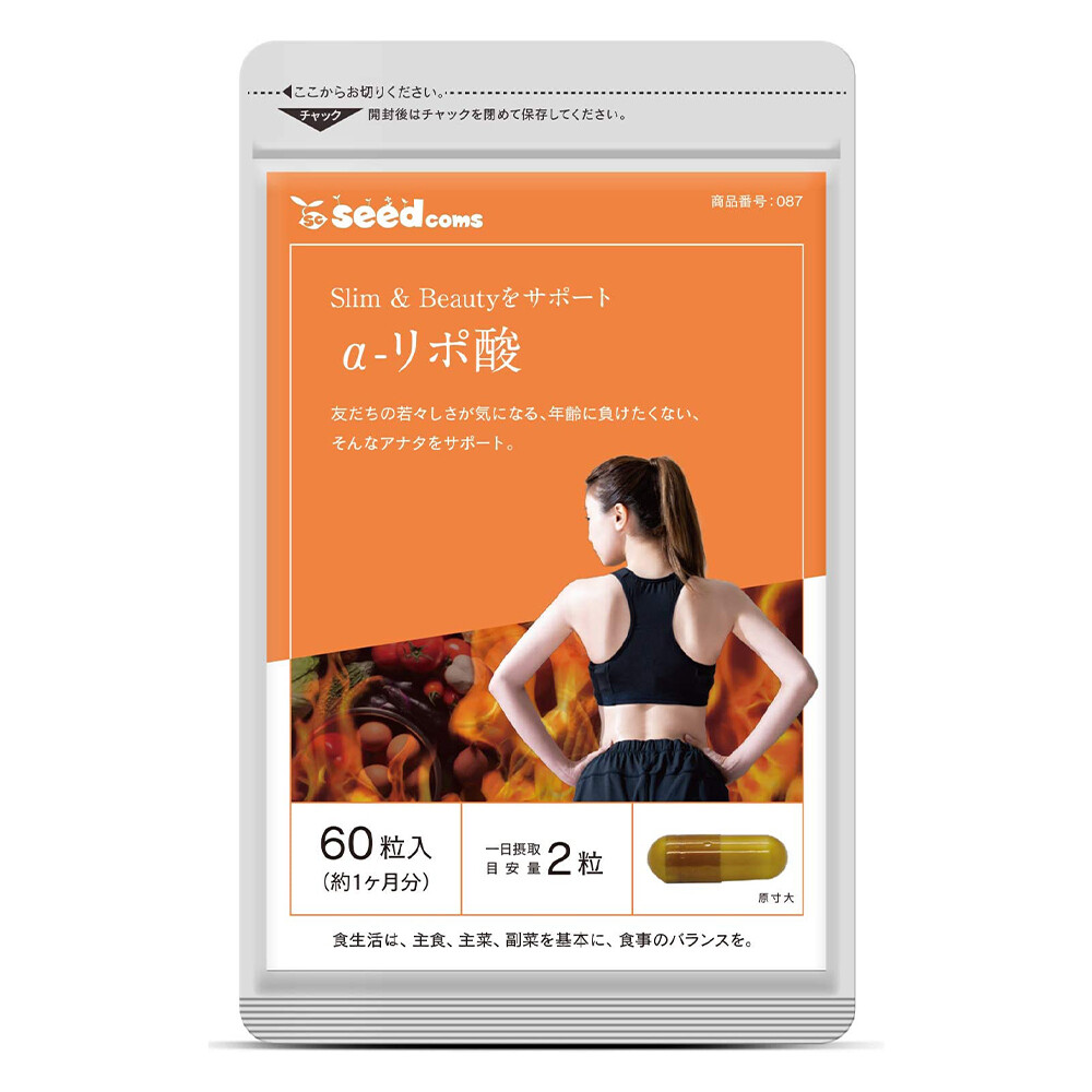 Добавка Seed Coms α-lipoic Acid Supplement Diet, 60 таблеток 
Добавка Seed Coms α-lipoic Acid Supplement Diet, 60 таблеток