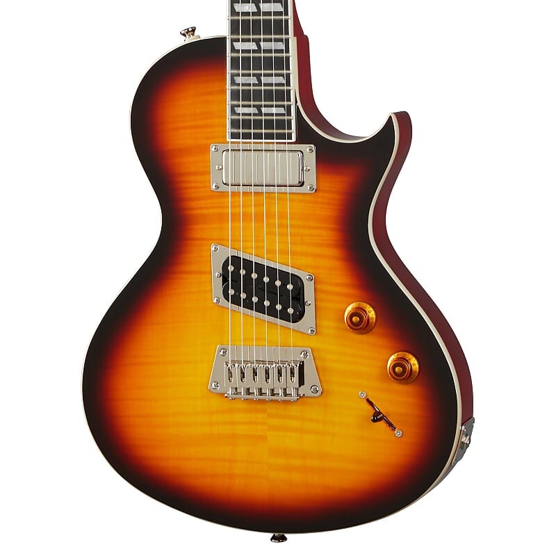 Фирменная гитара Epiphone Nancy Wilson Fanatic с жестким футляром - Fireburst Nancy Wilson Signature Fanatic Guitar w/ Hardshell Case -
Фирменная гитара Epiphone Nancy Wilson Fanatic с жестким футляром - Fireburst Nancy Wilson Signature Fanatic Guitar w/ Hardshell Case -
