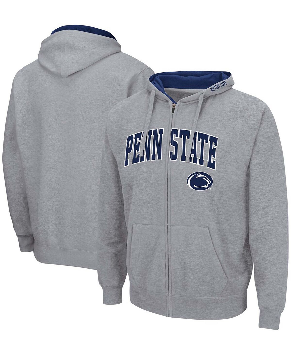 Мужская толстовка с капюшоном heather grey penn state nittany lions arch logo 3.0 с молнией во всю длину Colosseum, мульти
Мужская толстовка с капюшоном heather grey penn state nittany lions arch logo 3.0 с молнией во всю длину Colosseum, мульти