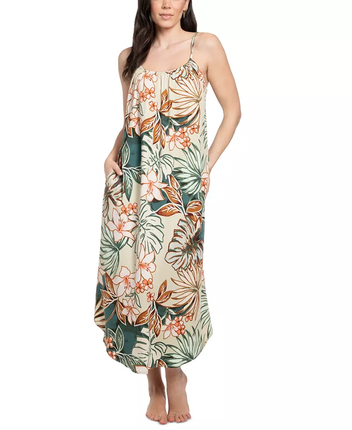 Женская ночная сорочка макси Milana с цветочным принтом Linea Donatella, зеленый
Женская ночная сорочка макси Milana с цветочным принтом Linea Donatella, зеленый