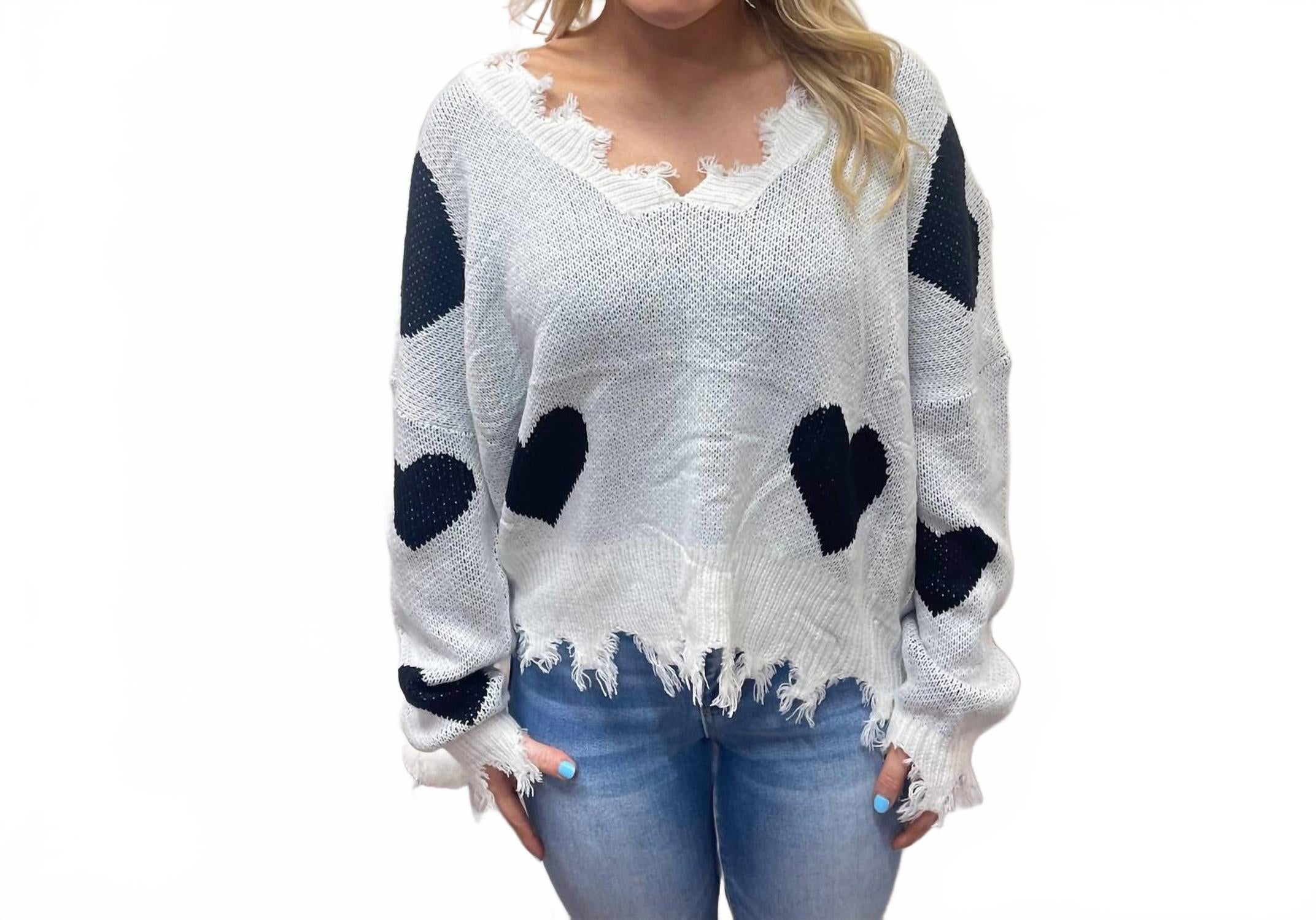 Трогательный свитер в черном цвете TREND SHOP
Трогательный свитер в черном цвете TREND SHOP