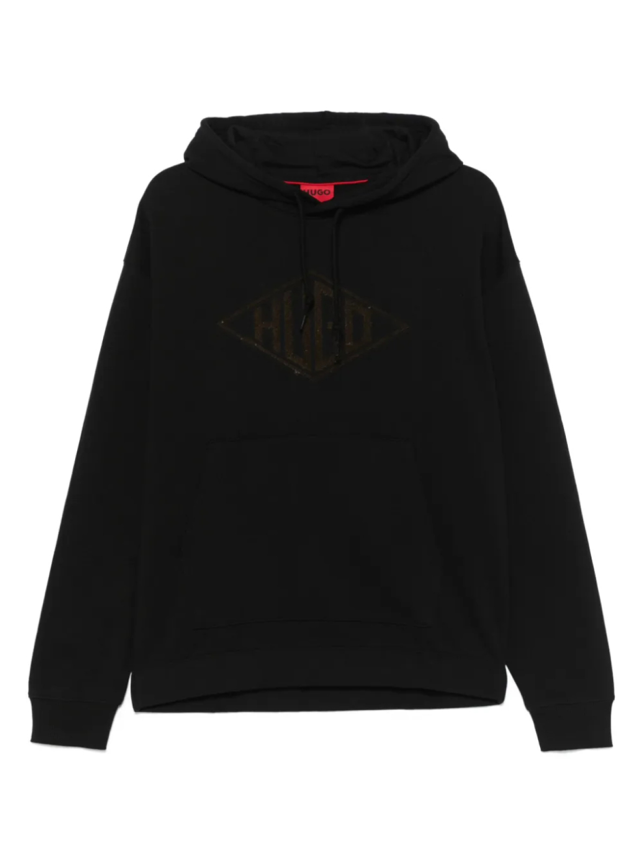 Худи с логотипом HUGO, черный
Худи с логотипом HUGO, черный