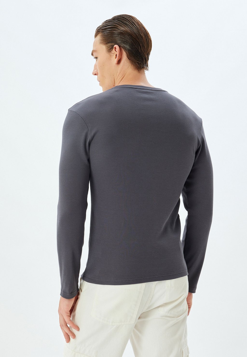 Топ с длинными рукавами Koton, антрацит
Топ с длинными рукавами Koton, антрацит