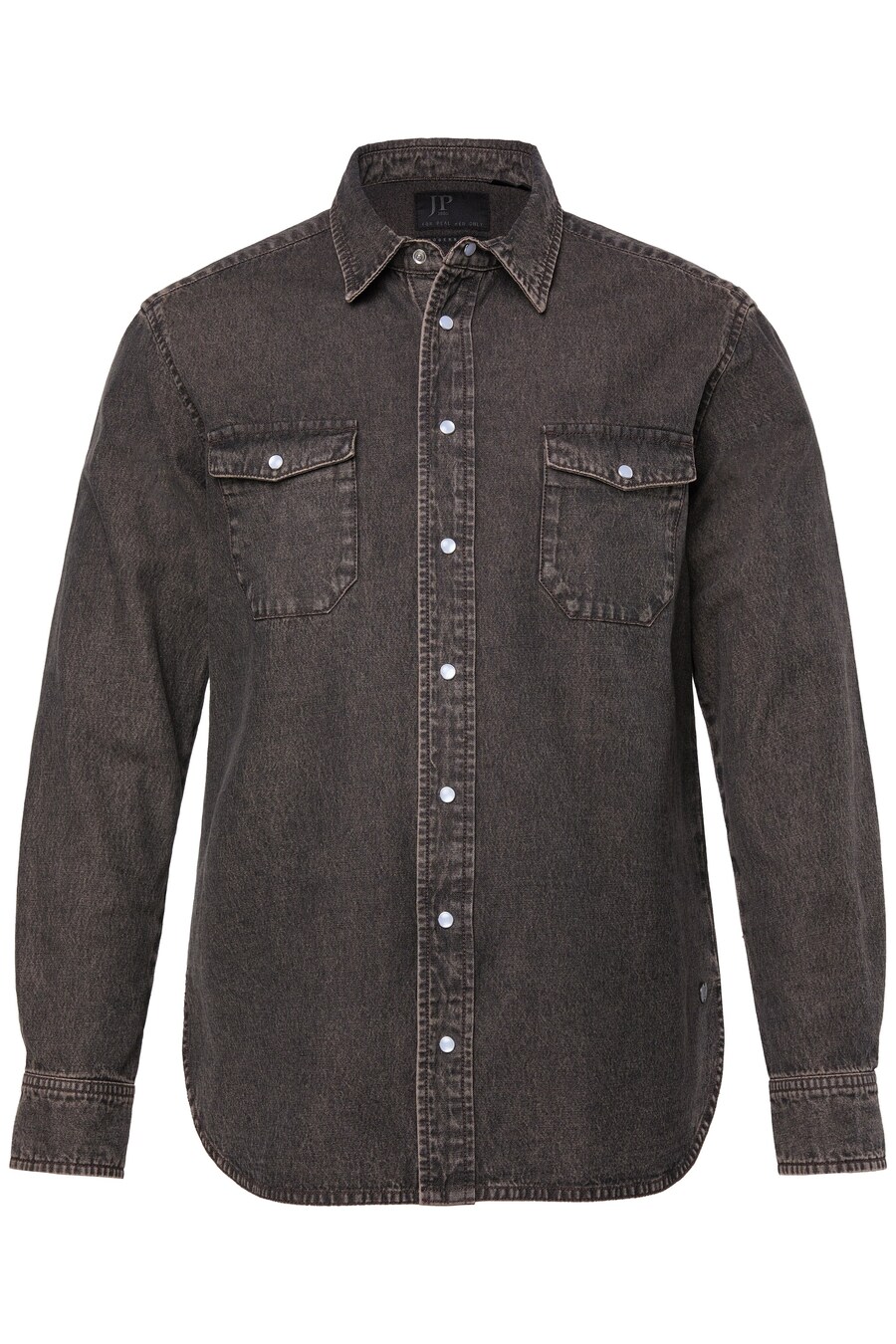 Рубашка на пуговицах классического кроя JP1880, Taupe
Рубашка на пуговицах классического кроя JP1880, Taupe