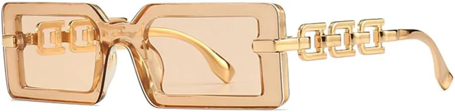 Женские солнцезащитные очки в стиле ретро с градиентным переходом, защита от УФ-излучения UV400; мужские солнцезащитные очки в оправе с цепочкой VFDHN, C2 Tea
Женские солнцезащитные очки в стиле ретро с градиентным переходом, защита от УФ-излучения UV400; мужские солнцезащитные очки в оправе с цепочкой VFDHN, C2 Tea