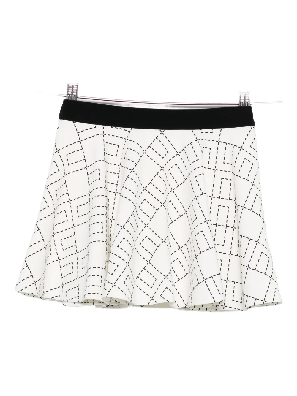 Расклешенная юбка с монограммным принтом Elisabetta Franchi La Mia Bambina, белый
Расклешенная юбка с монограммным принтом Elisabetta Franchi La Mia Bambina, белый