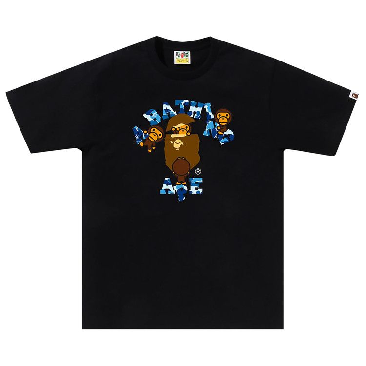 Футболка BAPE ABC Camo College Milo Tee, Black/Blue
Футболка BAPE ABC Camo College Milo Tee, Black/Blue