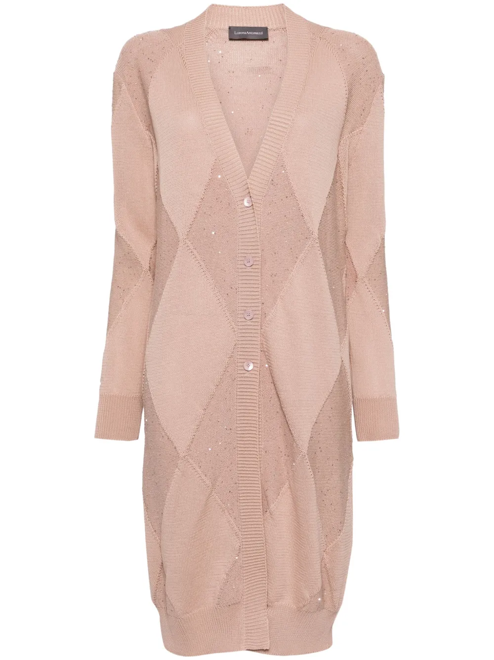 Кардиган тонкой вязки Lorena Antoniazzi, розовый
Кардиган тонкой вязки Lorena Antoniazzi, розовый
