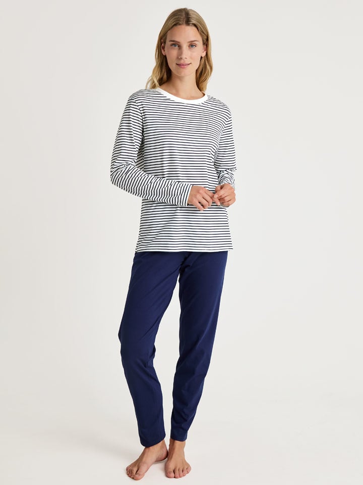 Calida Пижама темно-синего/белого цвета
Calida Пижама темно-синего/белого цвета