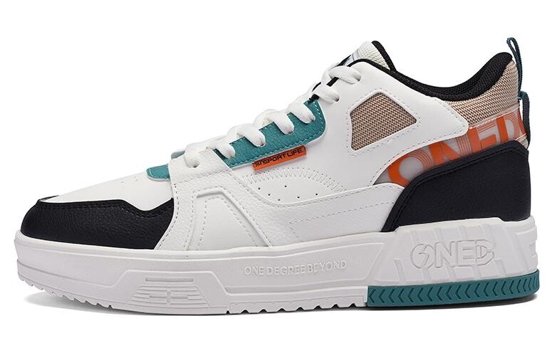 Кеды мужские, обувь для скейтбординга среднего размера белый/черный 361°
Кеды мужские, обувь для скейтбординга среднего размера белый/черный 361°