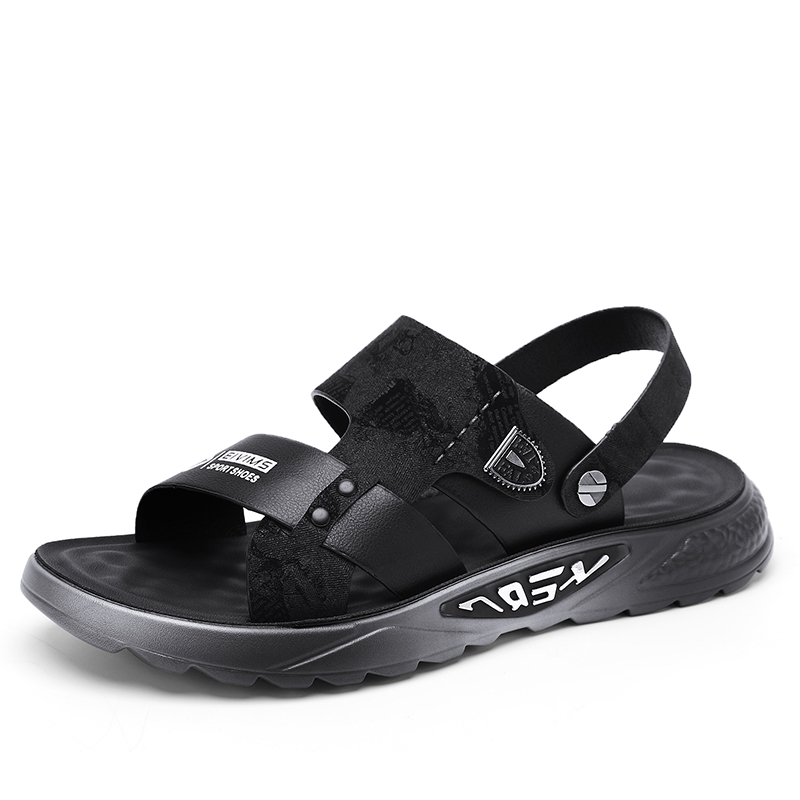 LONGYING Пляжные сандалии мужские черные, цвет Black
LONGYING Пляжные сандалии мужские черные, цвет Black