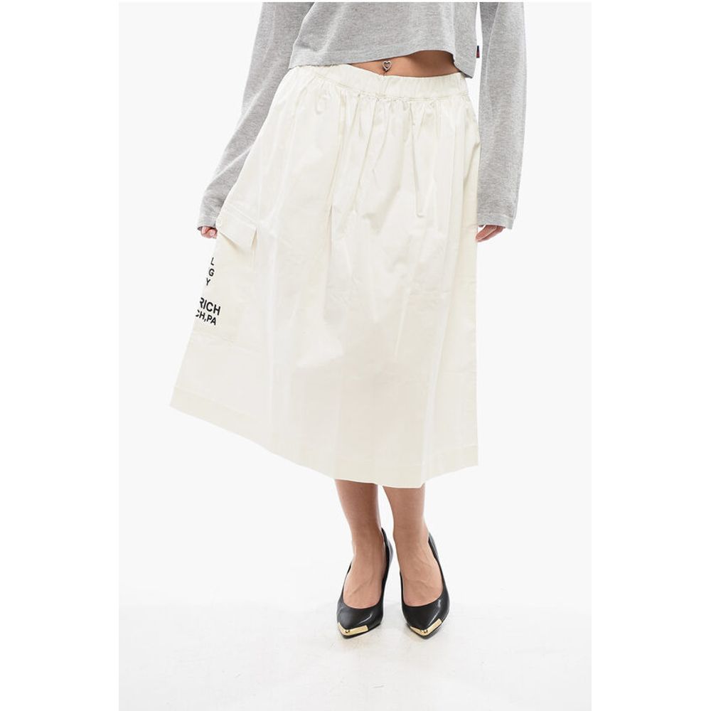 Юбка миди из хлопковой смеси PENN-RICH с карманами Woolrich, белый
Юбка миди из хлопковой смеси PENN-RICH с карманами Woolrich, белый