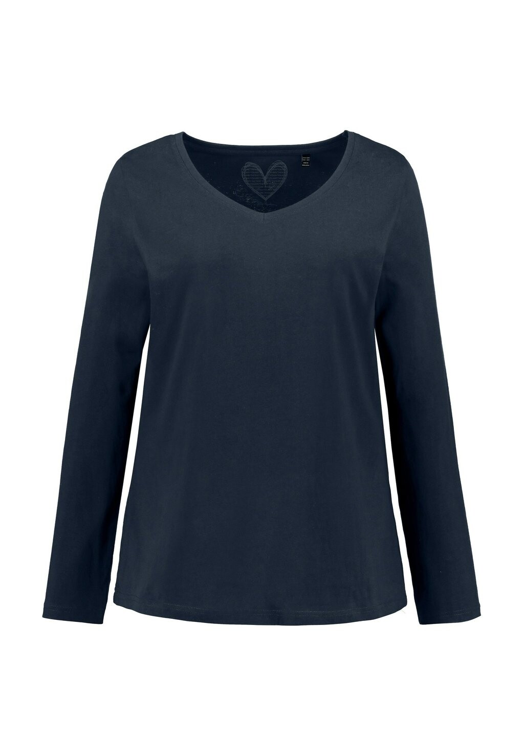 Топ с длинными рукавами V-AUSSCHNITT Ulla Popken, темно-синий
Топ с длинными рукавами V-AUSSCHNITT Ulla Popken, темно-синий