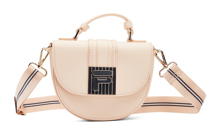 Футболка с наплечным ремнем, сумка через плечо, которую можно носить в руке, обычная женская абрикосовая FILA