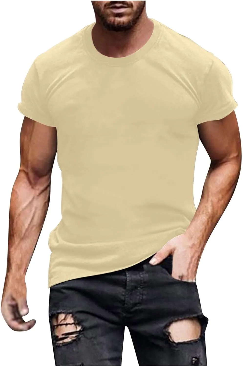 Мужская футболка из хлопка, Moisture Wicking, Regular Fit, короткий рукав
Мужская футболка из хлопка, Moisture Wicking, Regular Fit, короткий рукав