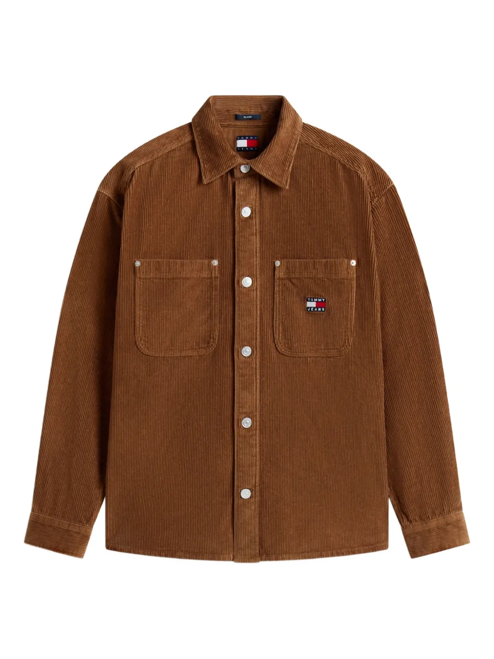 Вельветовая рубашка с карманами Tommy Jeans, коричневый
Вельветовая рубашка с карманами Tommy Jeans, коричневый