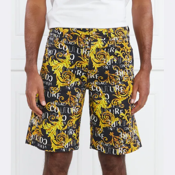 Шорты стандартного кроя Versace, черный
Шорты стандартного кроя Versace, черный