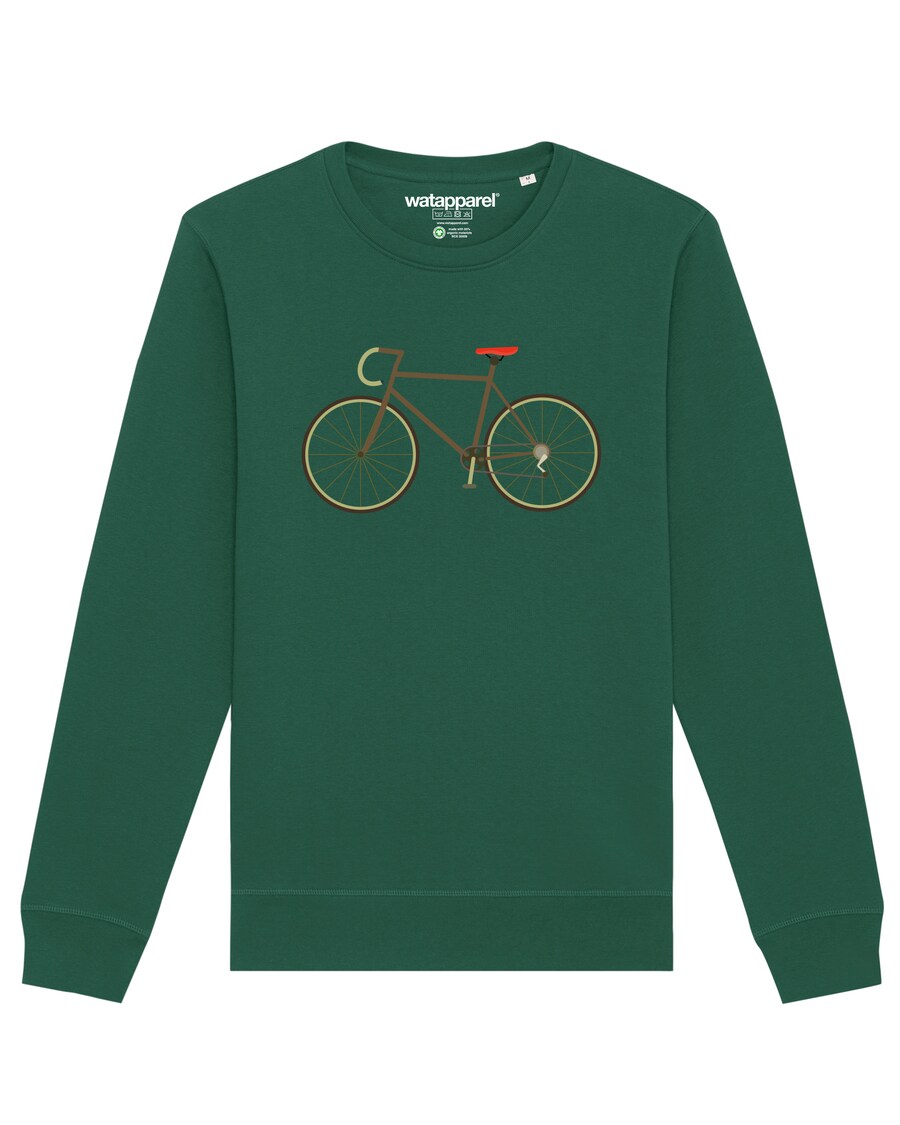 Свитер Watapparel Sweatshirt Fahrrad, темно-зеленый
Свитер Watapparel Sweatshirt Fahrrad, темно-зеленый