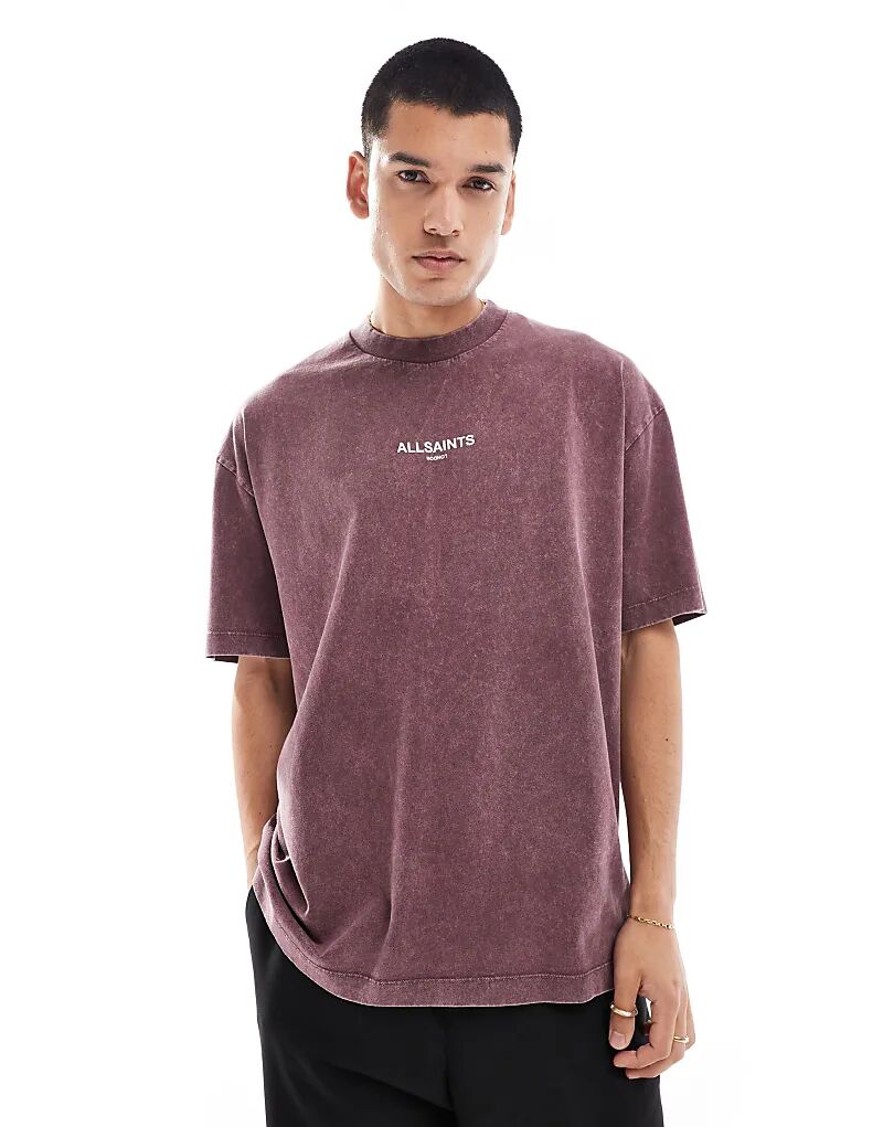 Футболка оверсайз Underground в фиолетово-сером цвете AllSaints
Футболка оверсайз Underground в фиолетово-сером цвете AllSaints