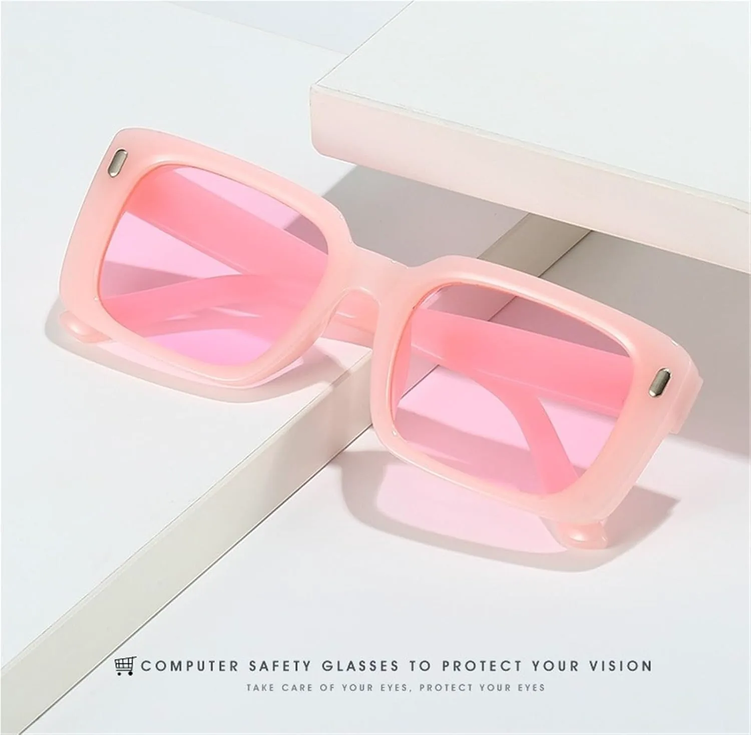 Солнцезащитные очки для женщин и мужчин в стиле «квадратная фигура», для вечеринок, для поездок на работу, для хип-хопа, для сценических выступлений Generic, Pink
Солнцезащитные очки для женщин и мужчин в стиле «квадратная фигура», для вечеринок, для поездок на работу, для хип-хопа, для сценических выступлений Generic, Pink