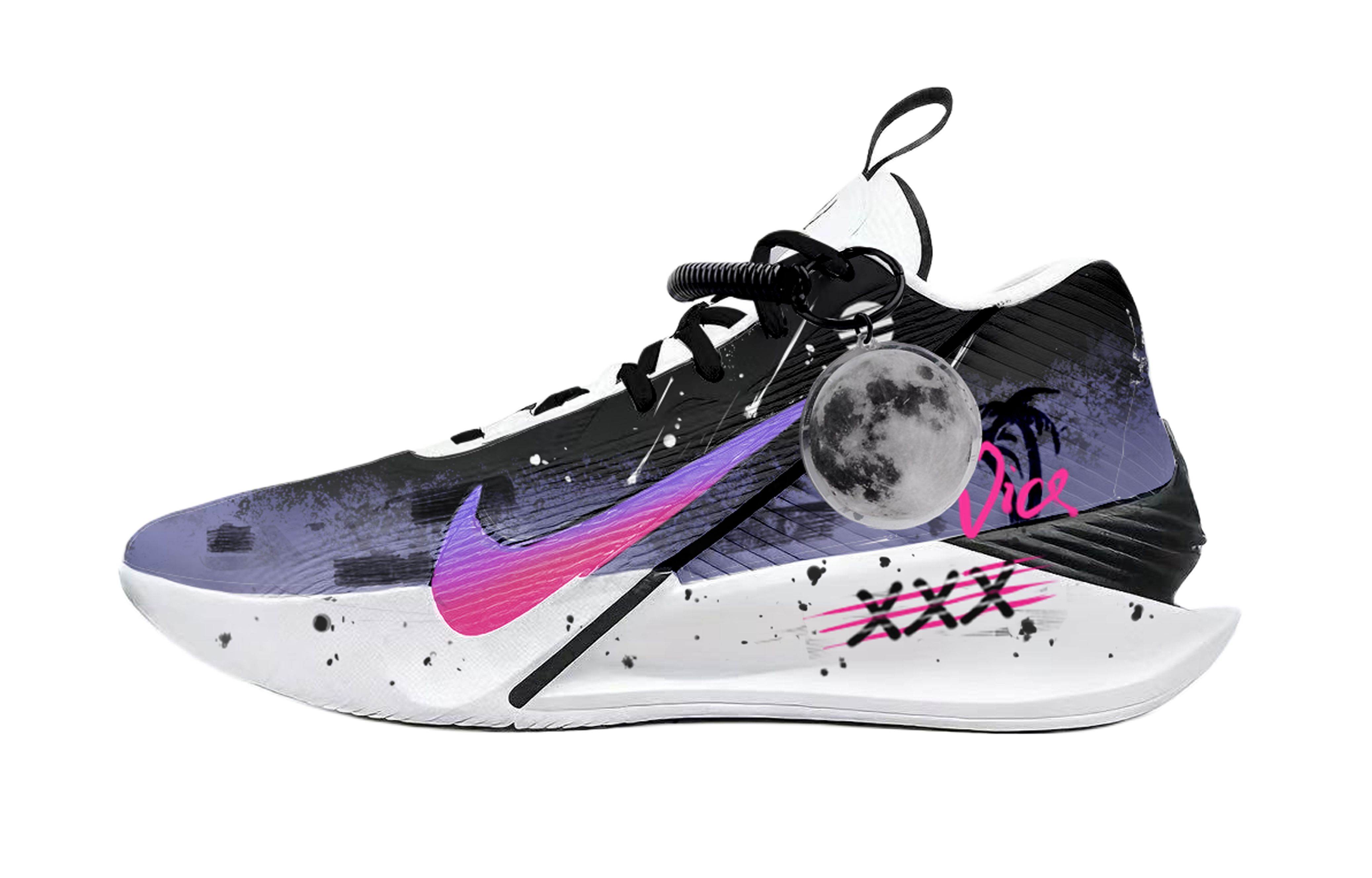 G.T. Jump Academy Phantom Moon высокие баскетбольные кроссовки мужские purple Nike, черный фиолетовый
G.T. Jump Academy Phantom Moon высокие баскетбольные кроссовки мужские purple Nike, черный фиолетовый