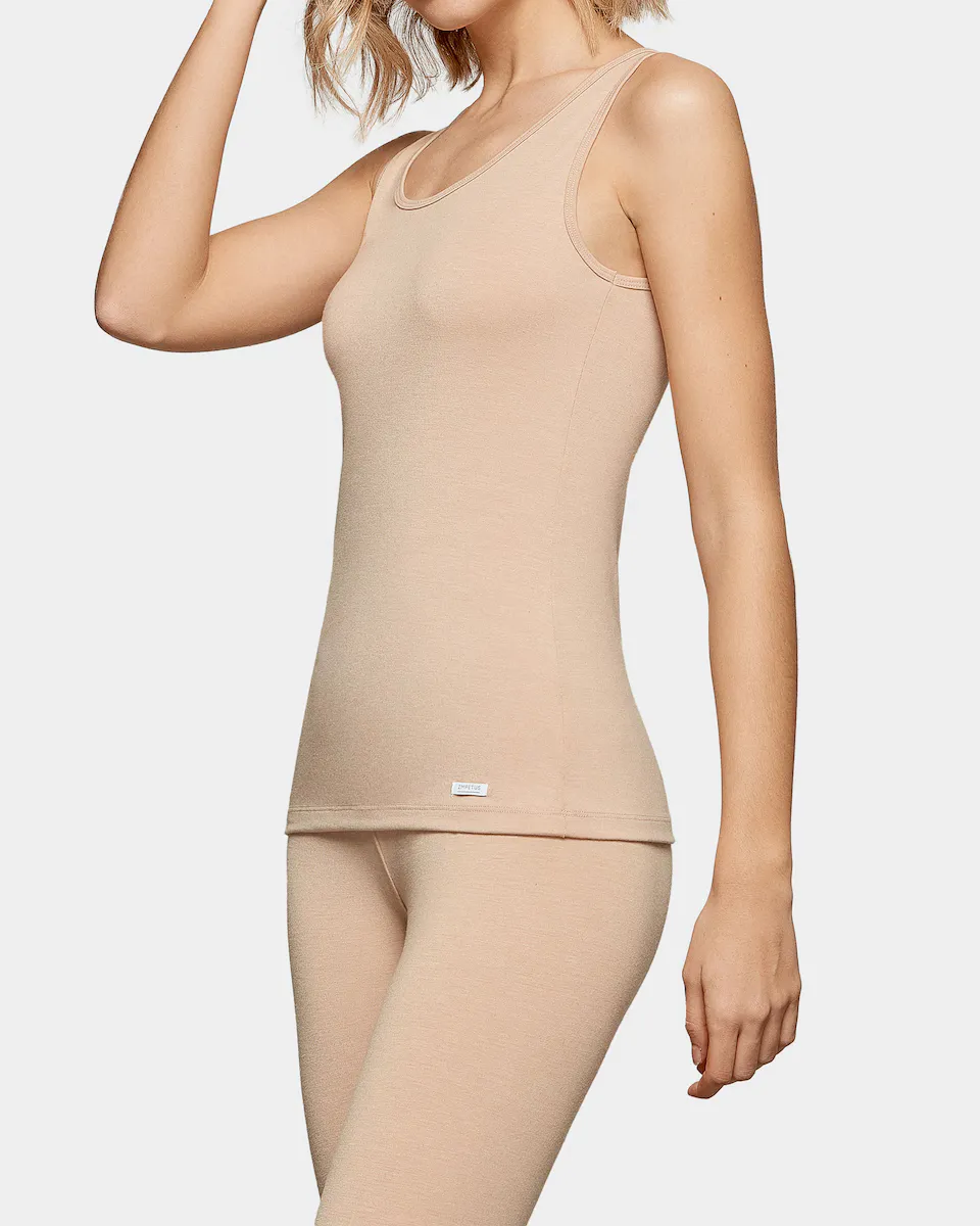 Женская термомайка без рукавов с круглым вырезом Impetus, бежевый
Женская термомайка без рукавов с круглым вырезом Impetus, бежевый