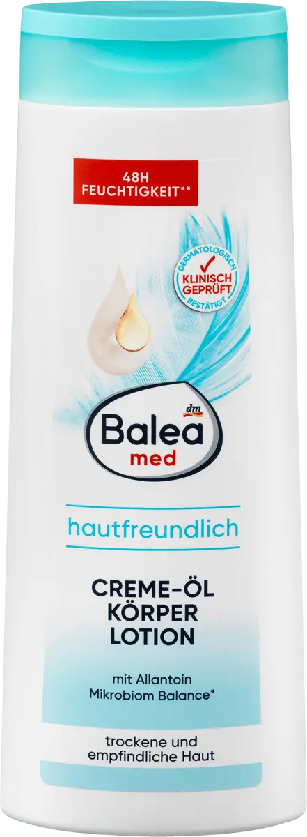 Лосьон для тела крем-масло 0,4 л. Balea
Лосьон для тела крем-масло 0,4 л. Balea