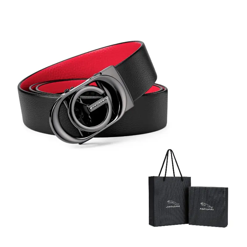 JAGUAR Мужской кожаный ремень из коровьей кожи черный шириной 3,5 см, Black
JAGUAR Мужской кожаный ремень из коровьей кожи черный шириной 3,5 см, Black