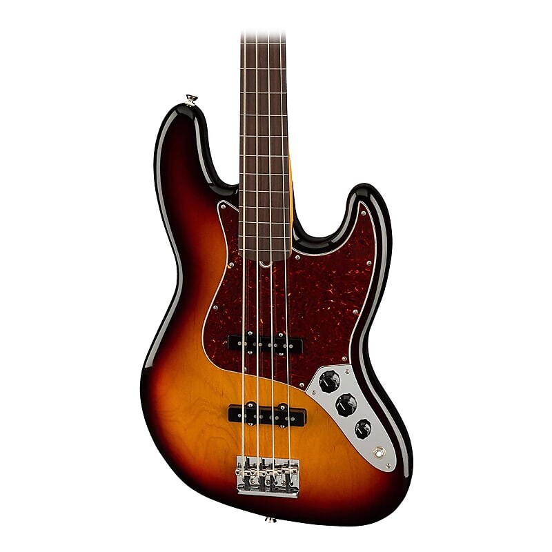 Fender American Professional II Fretless Jazz Bass - 3-Tone Sunburst 0194000700 
Fender American Professional II Fretless Jazz Bass - 3-Tone Sunburst 0194000700