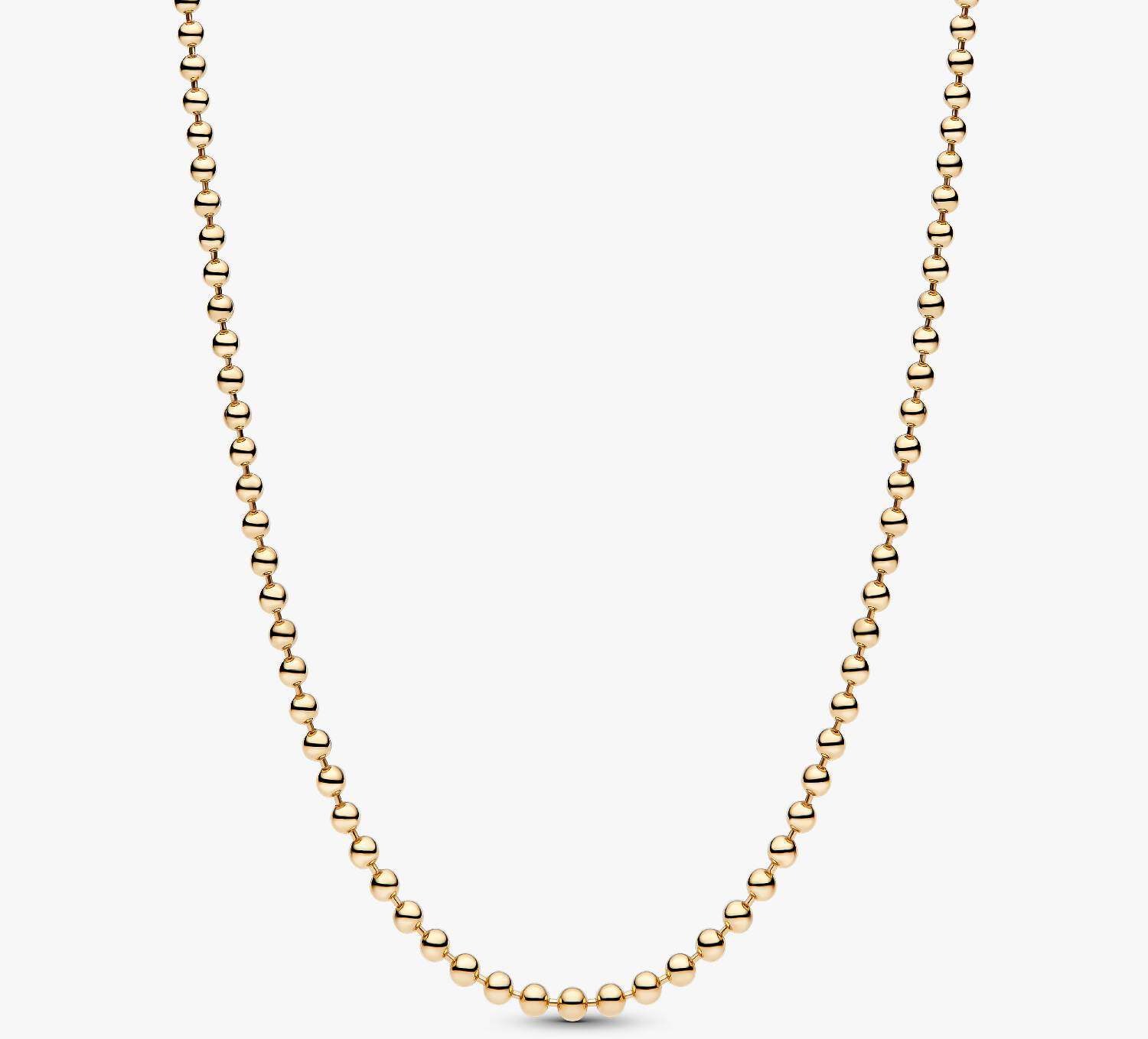 Колье Pandora Ball Chain, золото
Колье Pandora Ball Chain, золото