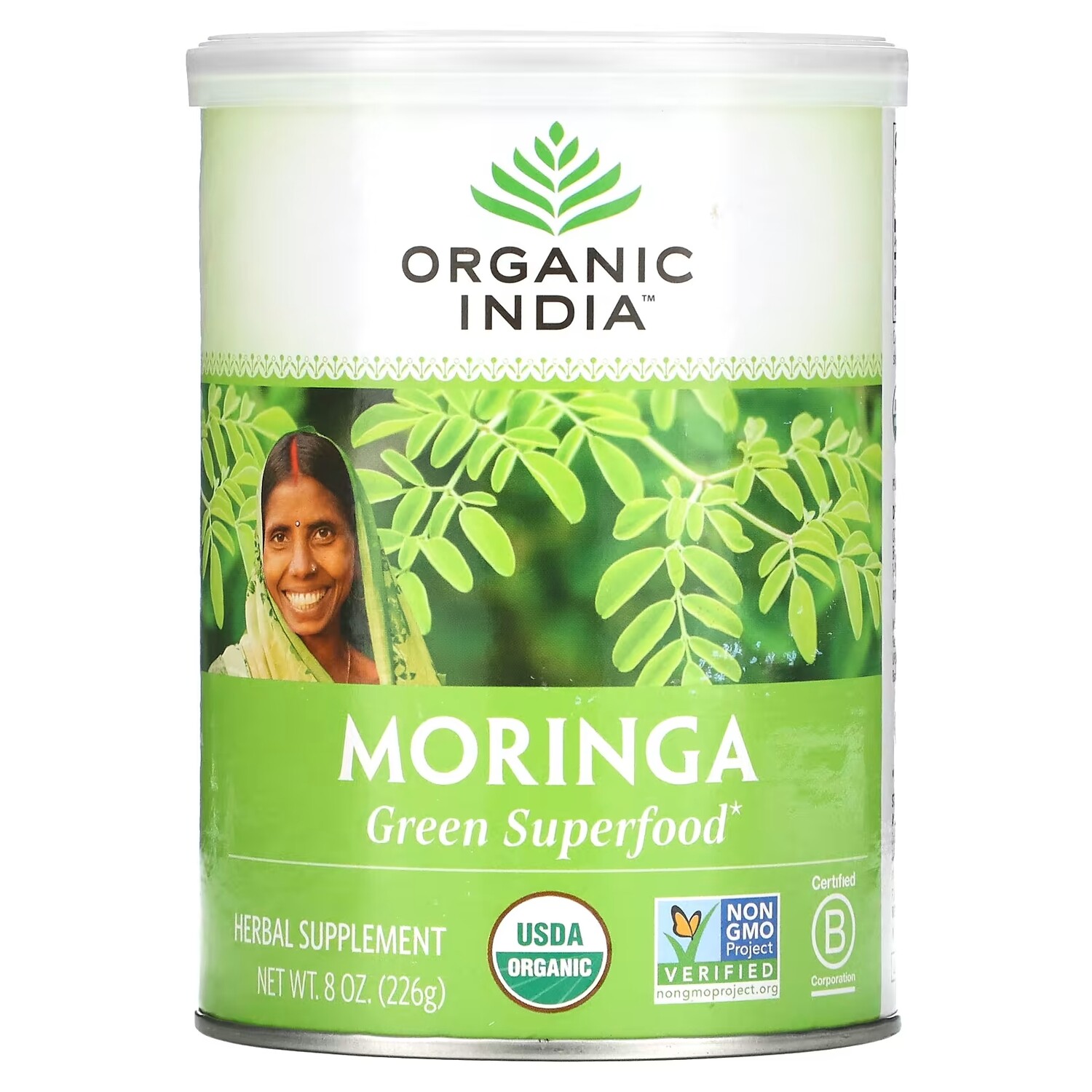 Зеленые Суперфуды Моринга Organic India, 226 г
Зеленые Суперфуды Моринга Organic India, 226 г