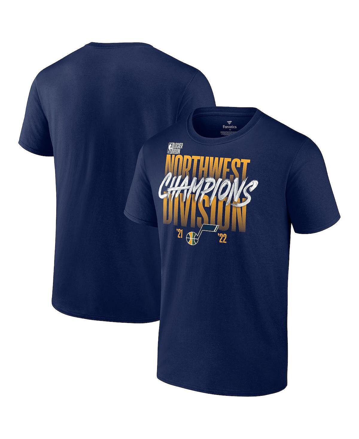 Мужская фирменная темно-синяя футболка utah jazz 2022 northwest division champions в раздевалке Fanatics, синий
Мужская фирменная темно-синяя футболка utah jazz 2022 northwest division champions в раздевалке Fanatics, синий