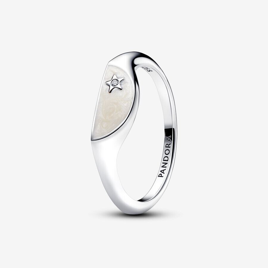 Кольцо Pandora ME Halved Enamel Signet, серебро
Кольцо Pandora ME Halved Enamel Signet, серебро