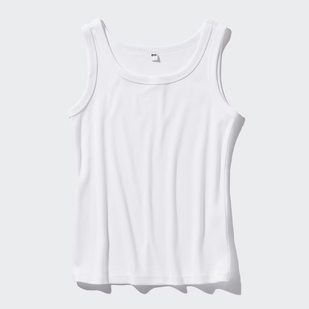 Майка мягкая Uniqlo в рубчик, белый
Майка мягкая Uniqlo в рубчик, белый