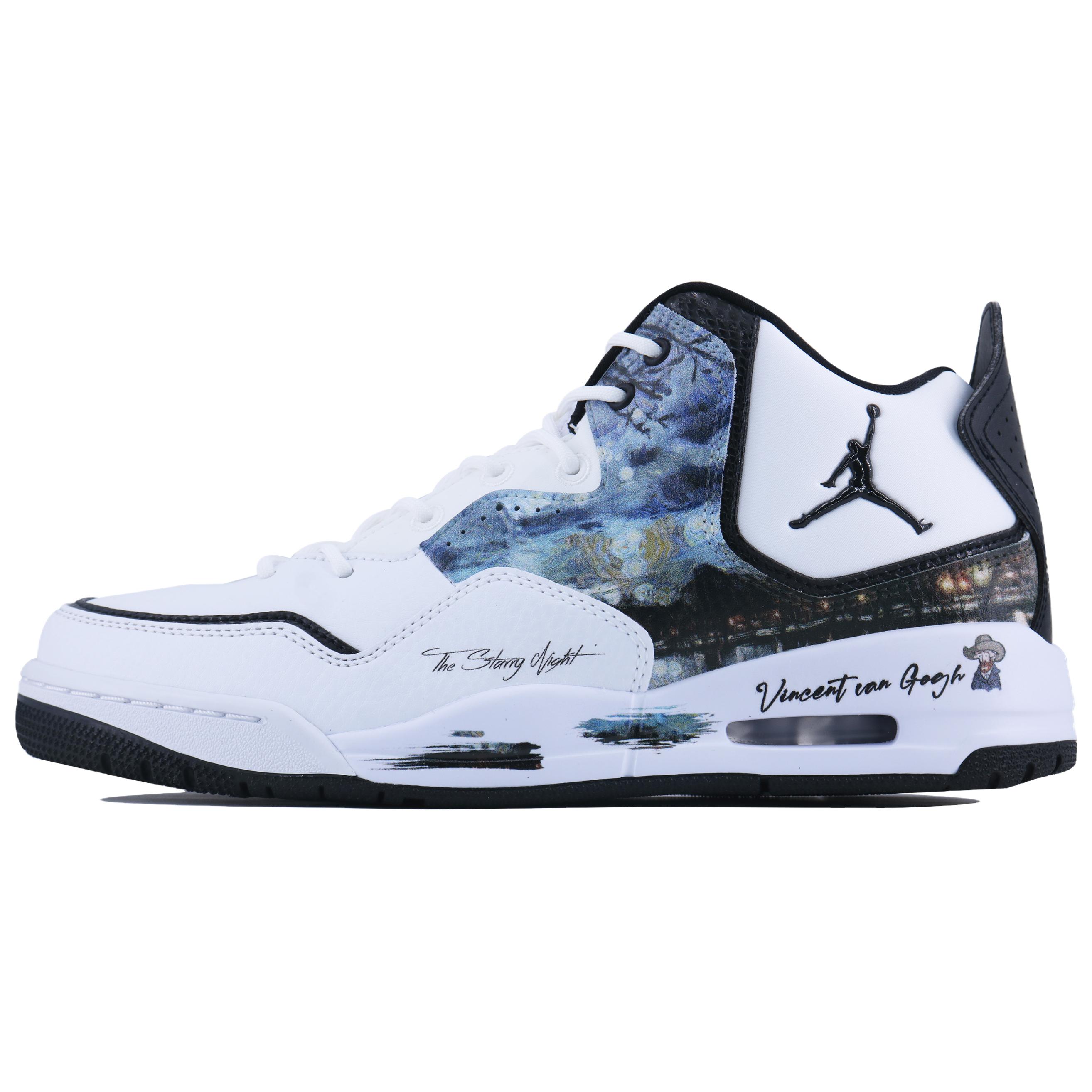 Jordan Кроссовки баскетбольные Courtside 23 Starry Night Mid top мужские White Black устойчивые к истиранию винтажные
Jordan Кроссовки баскетбольные Courtside 23 Starry Night Mid top мужские White Black устойчивые к истиранию винтажные