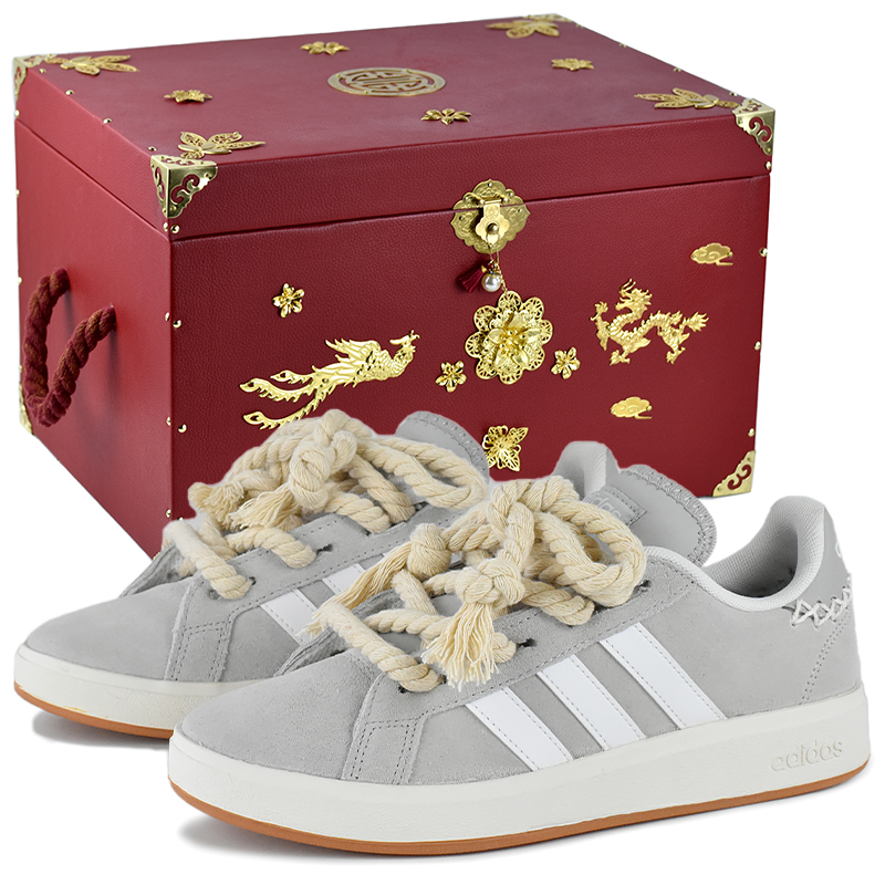 Adidas Гранд Корт Бейс 00s серые с мелким принтом противоскользящие износостойкие низкие скейтерские кроссовки унисекс серо-белые в подарочной коробке премиум-класса 5
Adidas Гранд Корт Бейс 00s серые с мелким принтом противоскользящие износостойкие низкие скейтерские кроссовки унисекс серо-белые в подарочной коробке премиум-класса 5