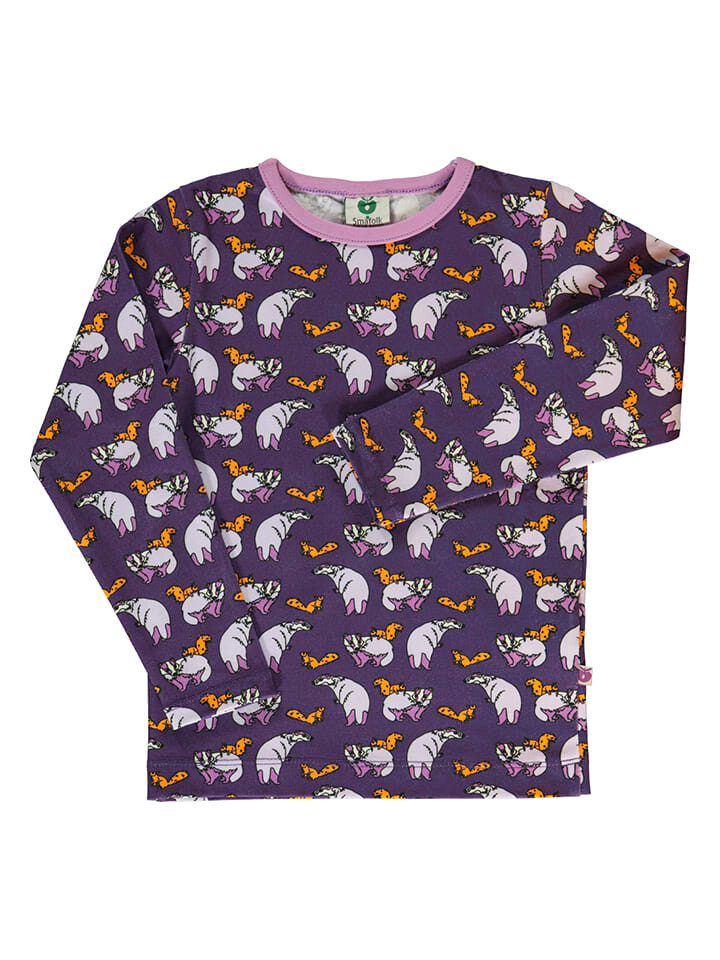 Рубашка с длинным рукавом Småfolk Dachse & Eichhörnchen, фиолетовый
Рубашка с длинным рукавом Småfolk Dachse & Eichhörnchen, фиолетовый