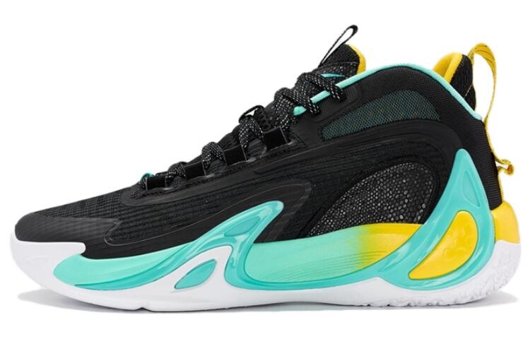 Баскетбольные кроссовки мужские высокие черные/зеленые Aurora Xtep
Баскетбольные кроссовки мужские высокие черные/зеленые Aurora Xtep