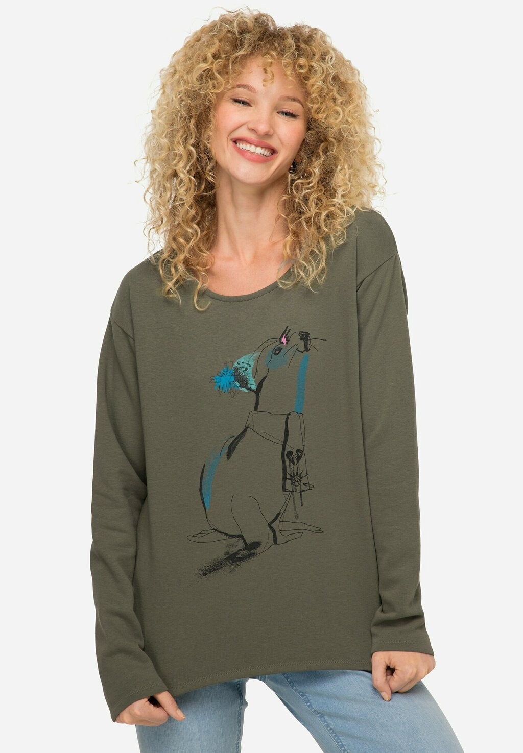 Рубашка с длинным рукавом ROBBEN-PRINT RUNDHALS LAURASØN, цвет naturgrün
Рубашка с длинным рукавом ROBBEN-PRINT RUNDHALS LAURASØN, цвет naturgrün