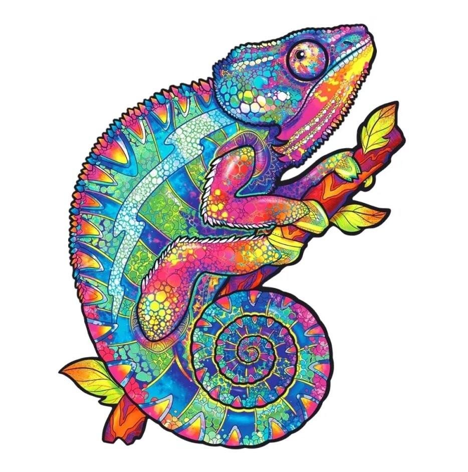 Пазл «Переливающийся хамелеон» 200 деталей. Унидрагон UNIDRAGON
Пазл «Переливающийся хамелеон» 200 деталей. Унидрагон UNIDRAGON