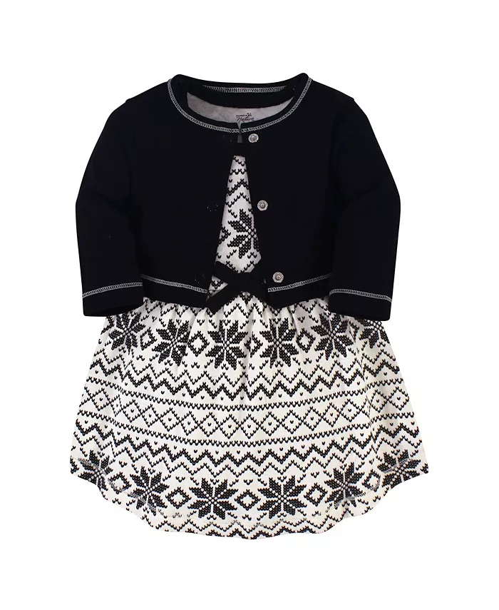 Платье и кардиган из органического хлопка для девочек 2-в-1, Bright Butterflies Touched by Nature, черный
Платье и кардиган из органического хлопка для девочек 2-в-1, Bright Butterflies Touched by Nature, черный