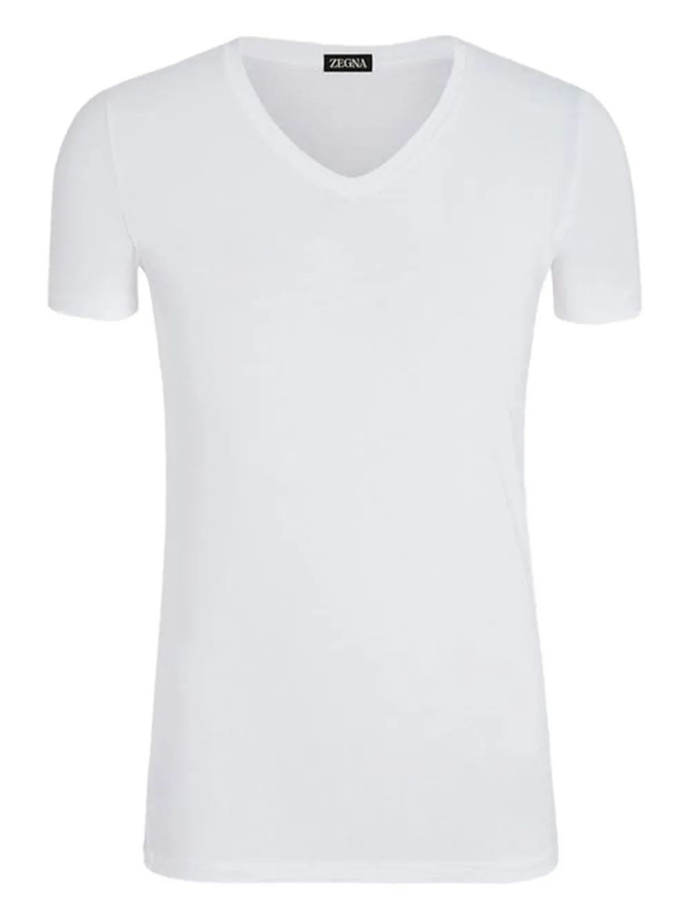 Футболка с V-образным вырезом Zegna, белый
Футболка с V-образным вырезом Zegna, белый