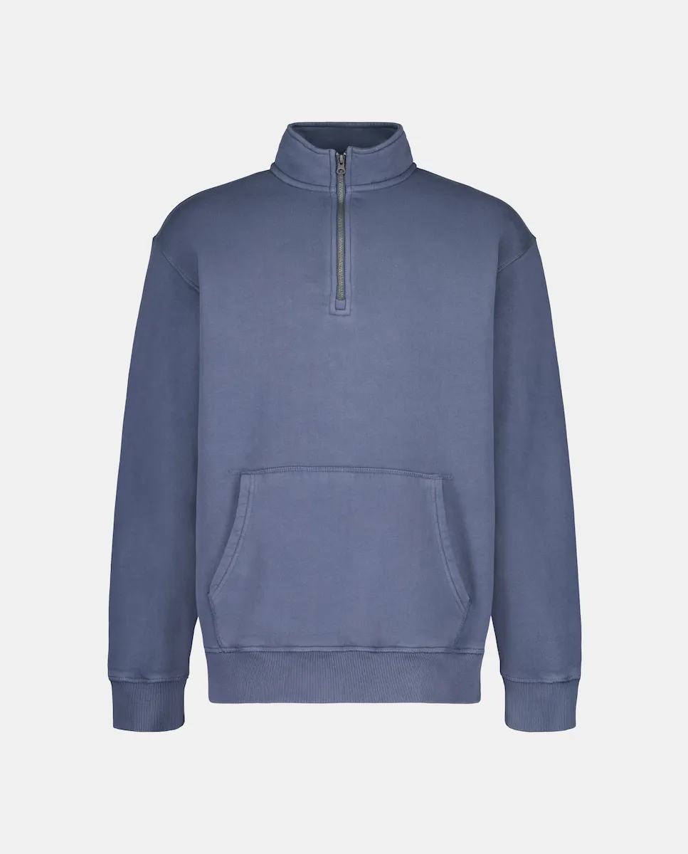 Мужская толстовка с половинной застежкой-молнией Green Coast, темно-синий
Мужская толстовка с половинной застежкой-молнией Green Coast, темно-синий