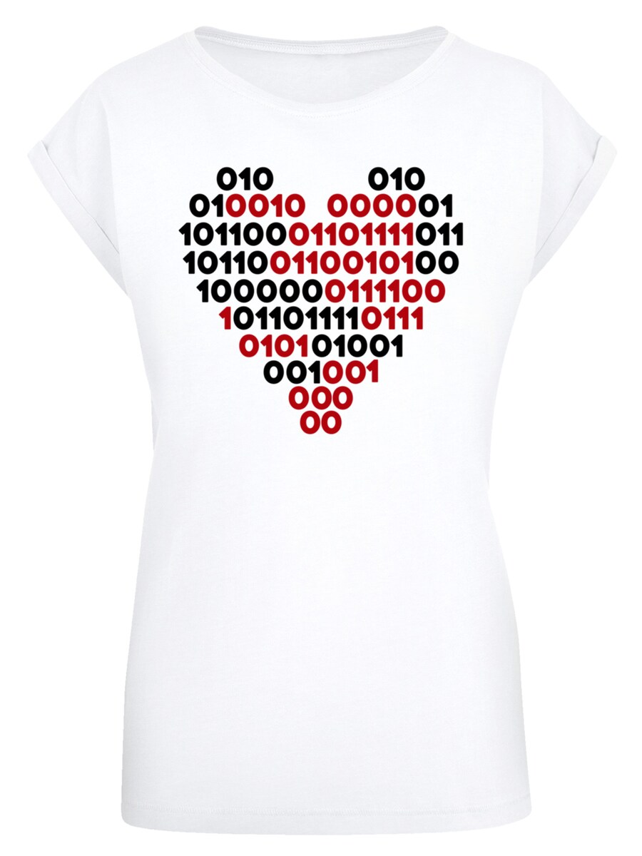 Рубашка F4NT4STIC I Love You 01001001 Binary Code Herz Valentinstag, белый
Рубашка F4NT4STIC I Love You 01001001 Binary Code Herz Valentinstag, белый