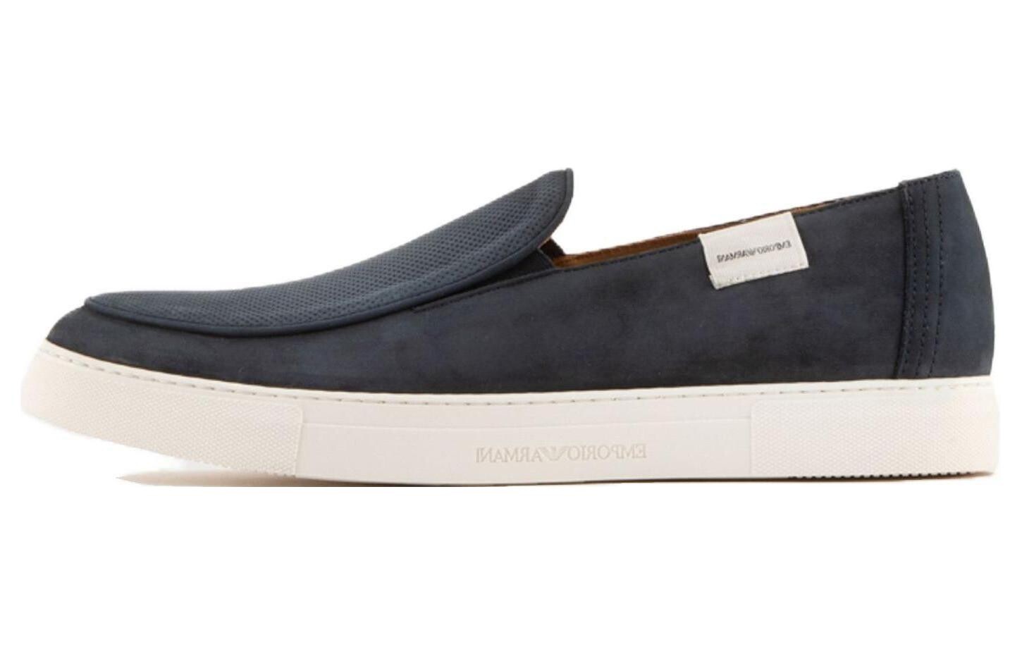 Мужская повседневная мужская низкая синяя Emporio Armani
Мужская повседневная мужская низкая синяя Emporio Armani