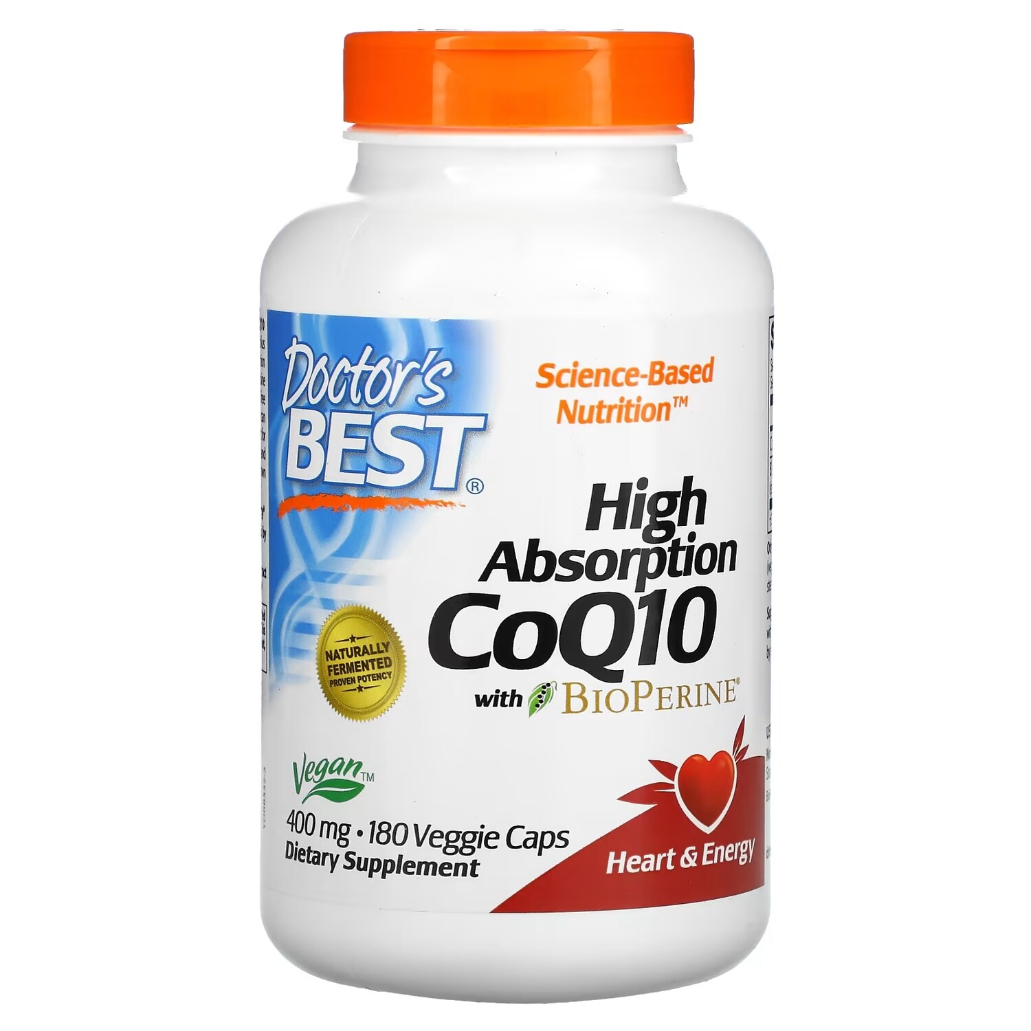 Коэнзим Q10 с Высокой Степенью Всасывания Doctor's Best с BioPerine, 180 растительных капсул
Коэнзим Q10 с Высокой Степенью Всасывания Doctor's Best с BioPerine, 180 растительных капсул
