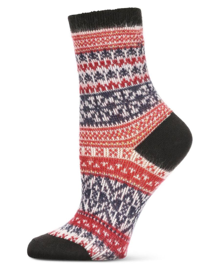 Женские праздничные носки Holiday Wonder Fairisle Soft-fit Crew Socks MeMoi, Black
Женские праздничные носки Holiday Wonder Fairisle Soft-fit Crew Socks MeMoi, Black