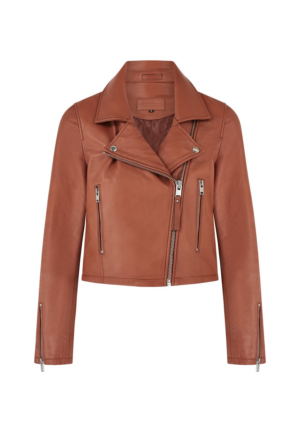 Кожаная куртка MINIMAL BIKER Bolongaro Trevor, коричневый
Кожаная куртка MINIMAL BIKER Bolongaro Trevor, коричневый